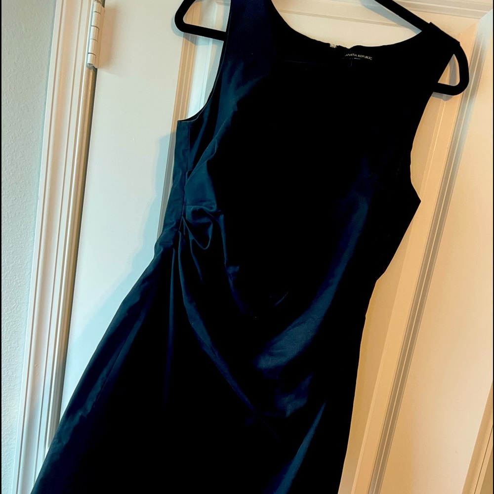 Banana Republic Black MIDI Dress